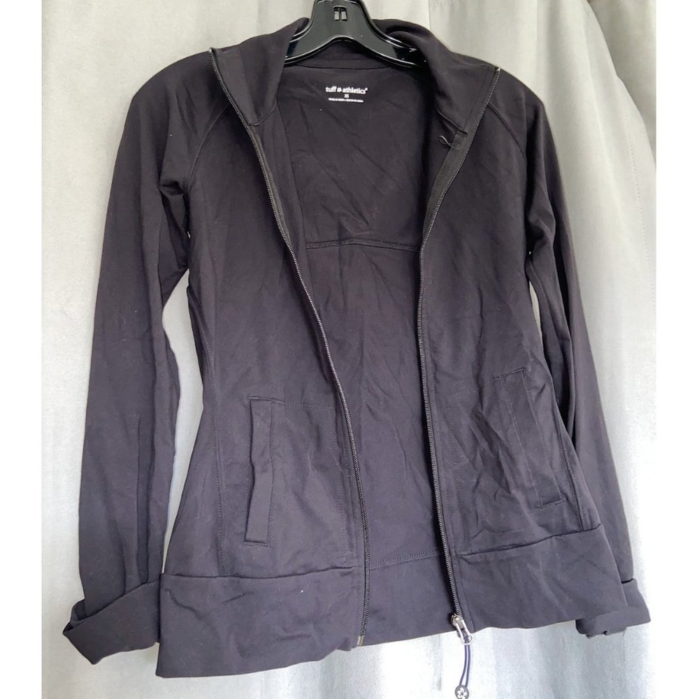 Tuff Athletics Black Workout Jacket